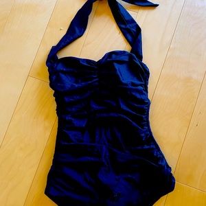 Retro Modcloth Black Swimsuit